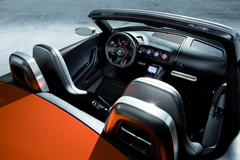 Illustration for article titled VW Bluesport Roadster: The Mid-Engined Diesel Sportscar